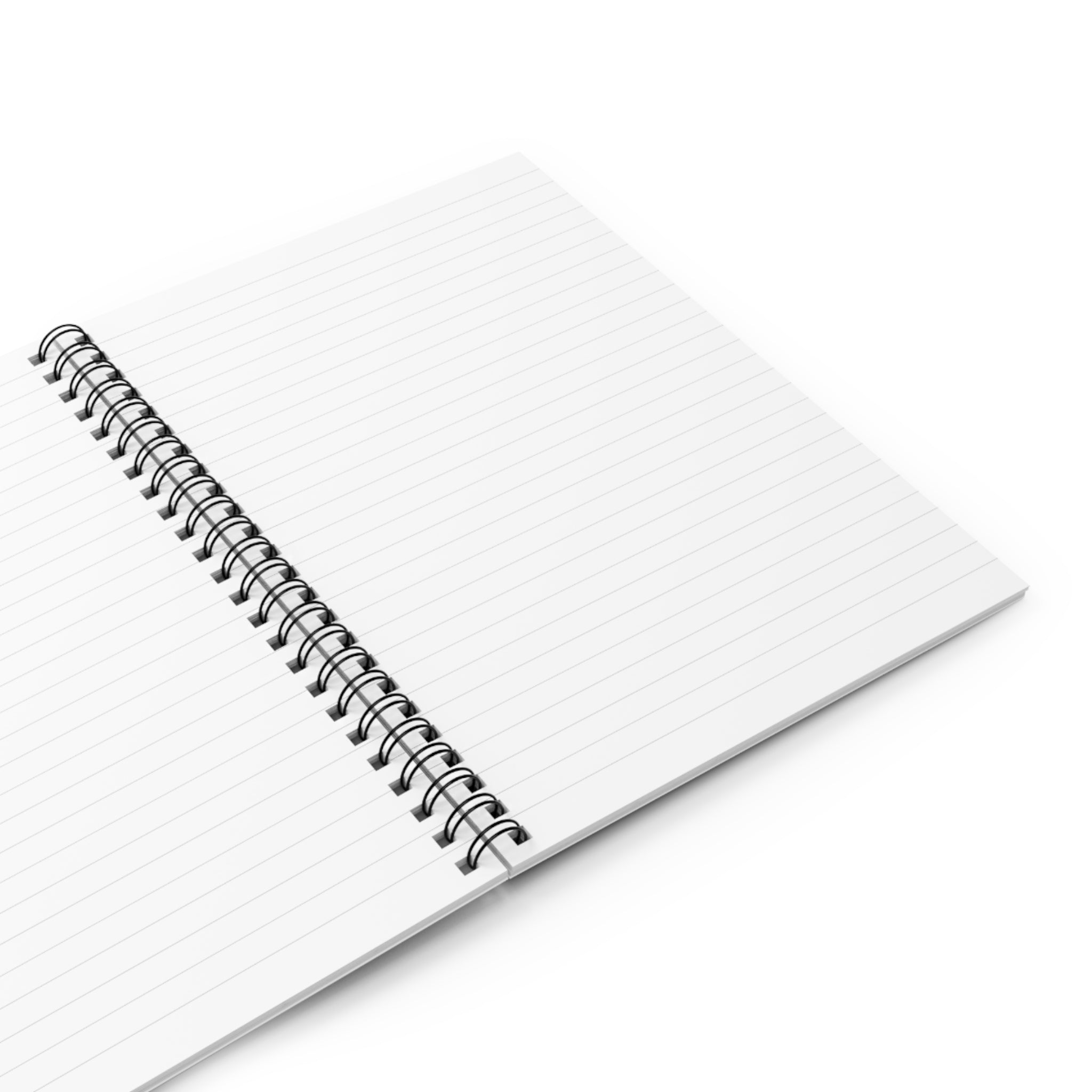 Grateful Journal "for this moment, for this breath, for everything" Ruled Spiral Notebook
