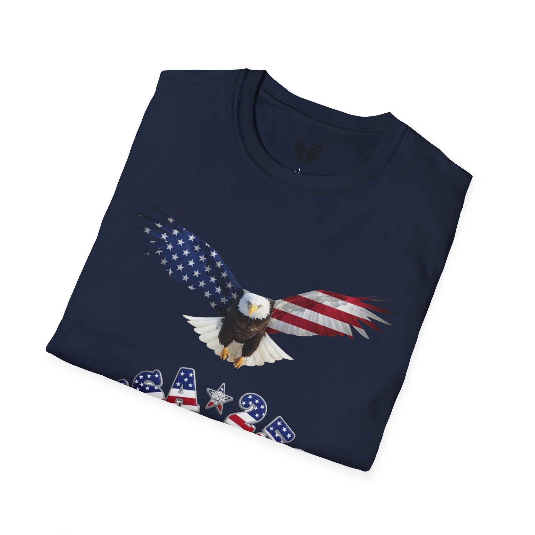 American Flag Eagle Unisex T-Shirt | Patriotic 1776-2026 Design, USA 250 Tribute