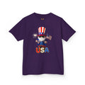Patriotic Uncle Sam Gnome Unisex Kids Tee | USA 250, 1776-2026