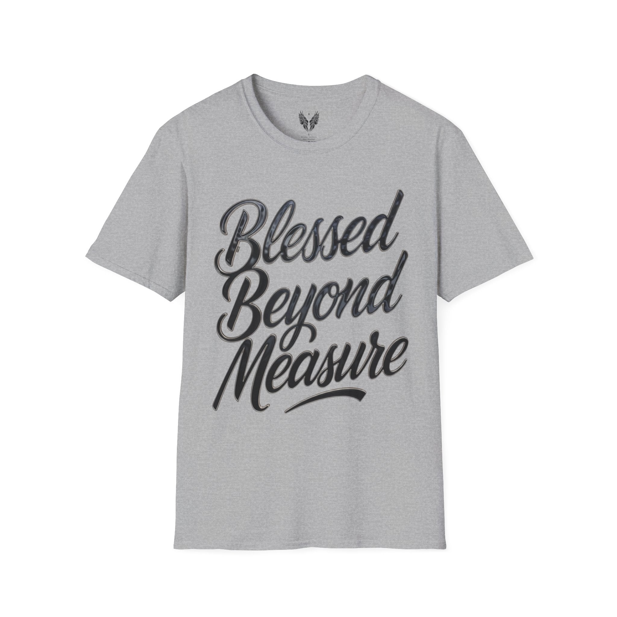 Blessed Beyond Measure Unisex Tee | Love Gratitude Faith T-Shirt