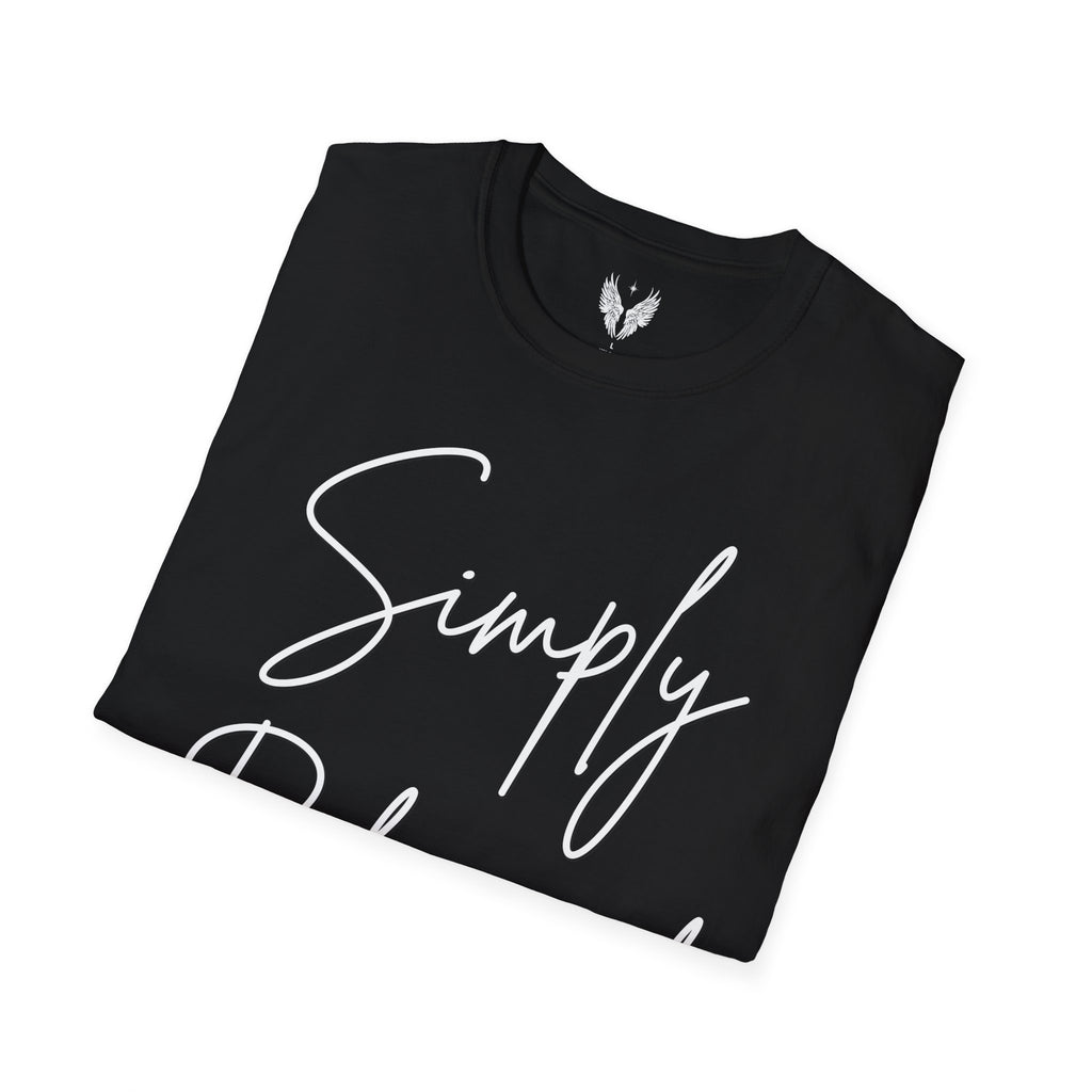 Simply Blessed Message Unisex Tee | Love, Gratitude, Faith T-Shirt