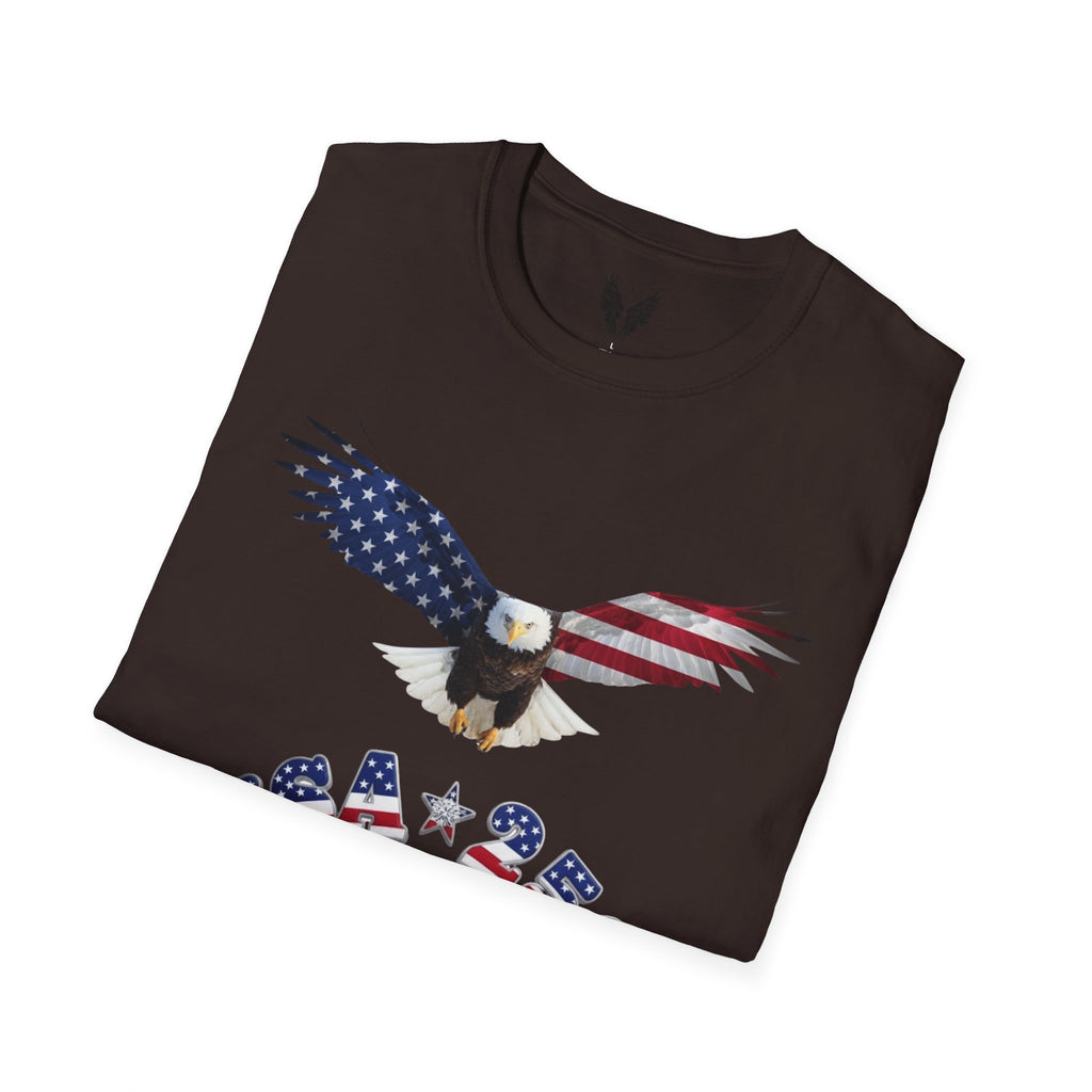 American Flag Eagle Unisex T-Shirt | Patriotic 1776-2026 Design, USA 250 Tribute