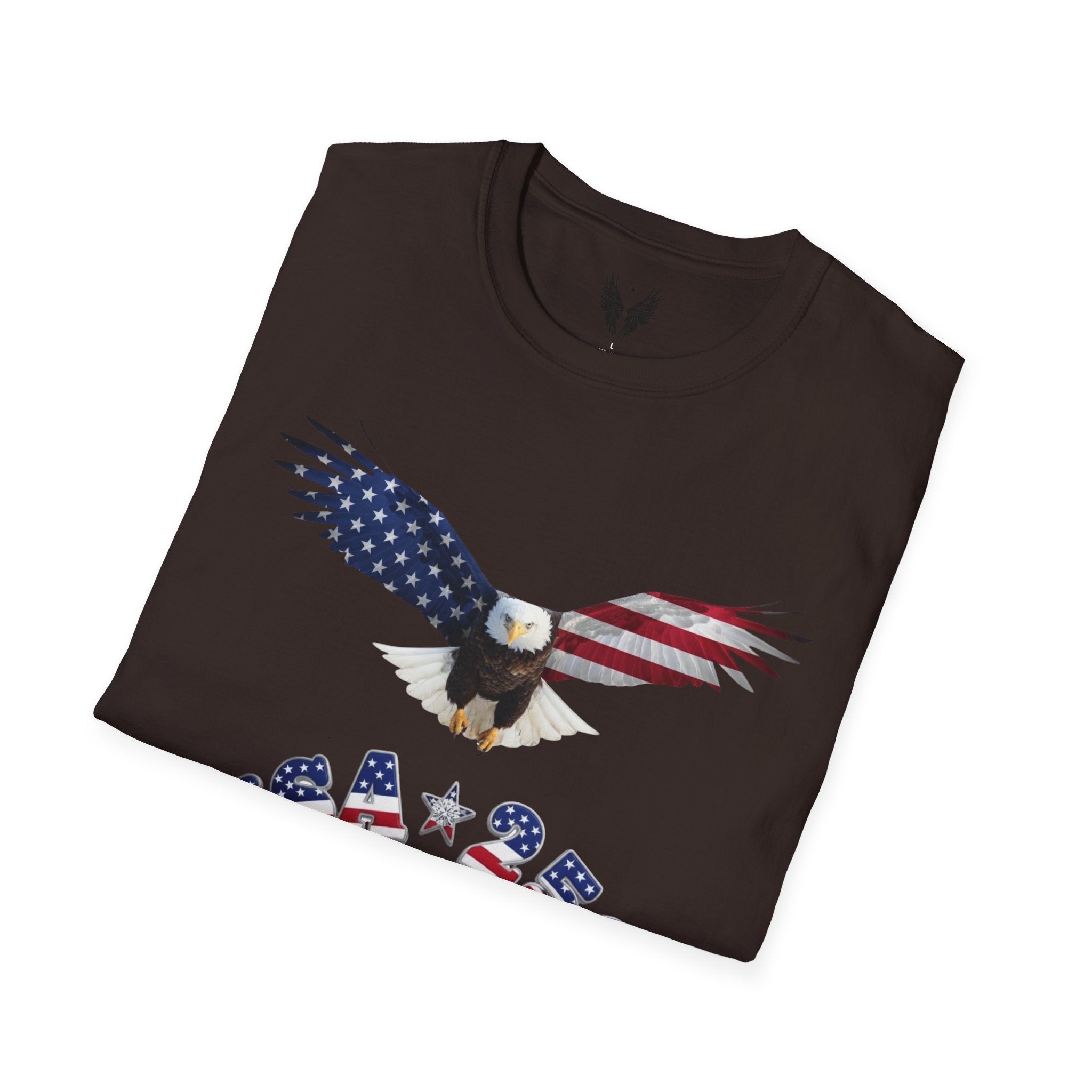 American Flag Eagle Unisex T-Shirt | Patriotic 1776-2026 Design, USA 250 Tribute