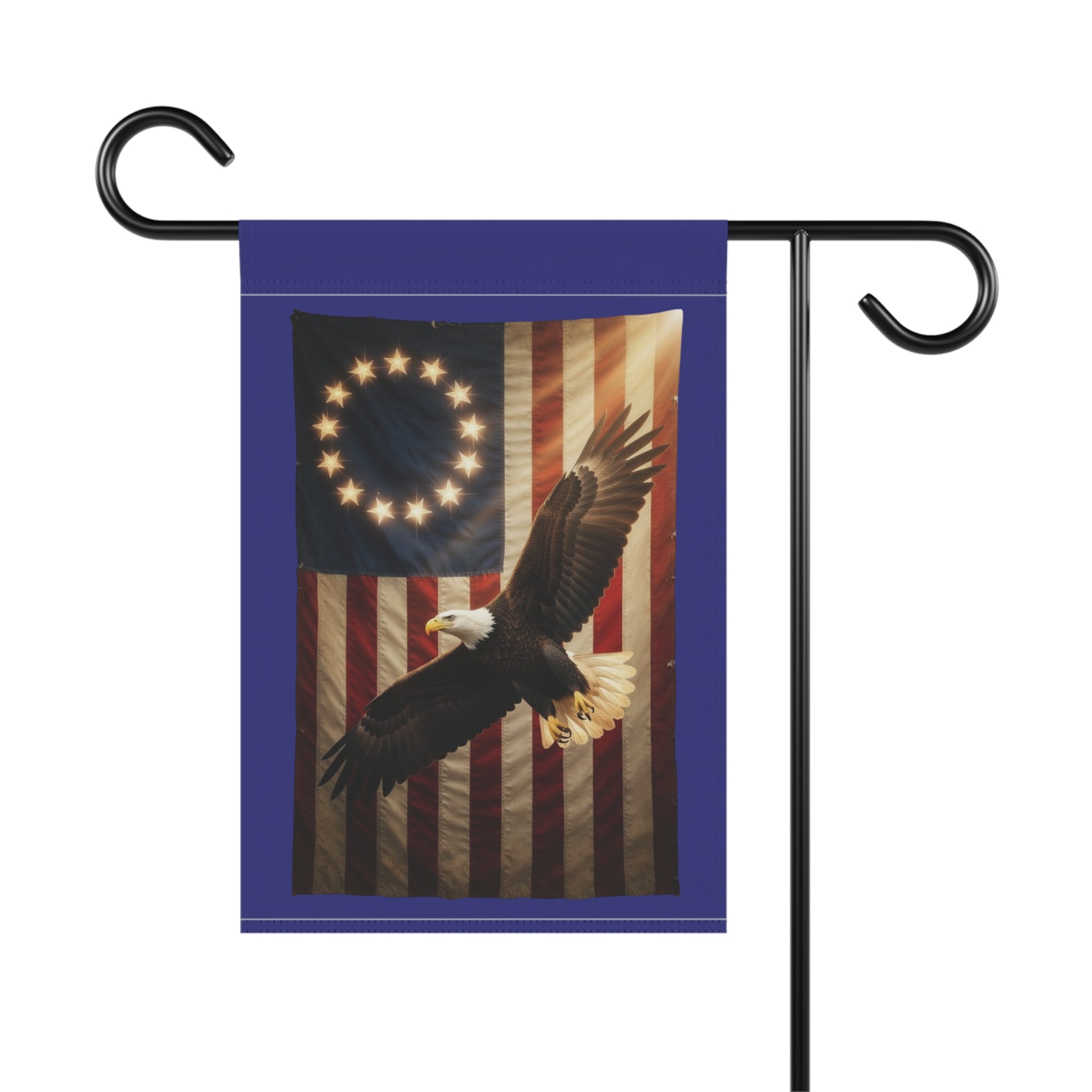 Betsy Ross Flag Patriotic Eagle Garden & House Banner | USA 250 Tribute