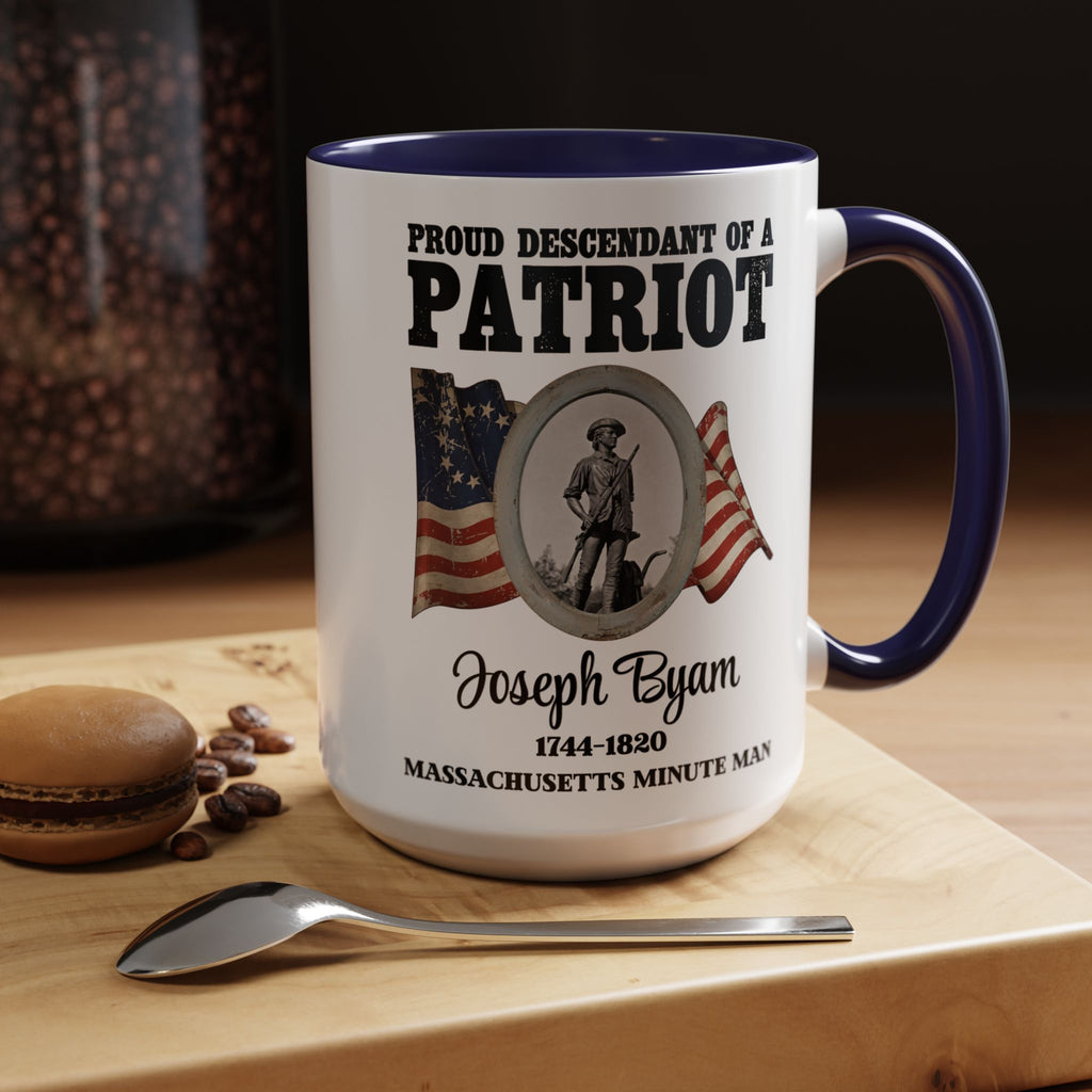 BYAM FAMILY - Patriot Descendant Coffee Mug (15oz)