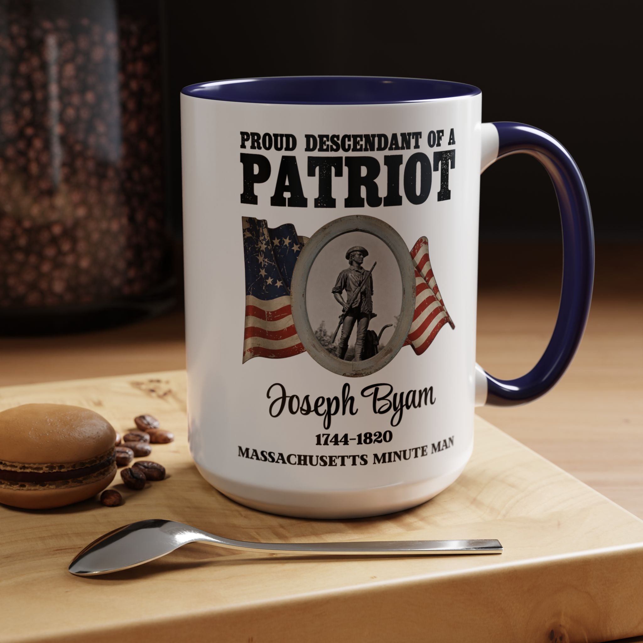 BYAM FAMILY - Patriot Descendant Coffee Mug (15oz)