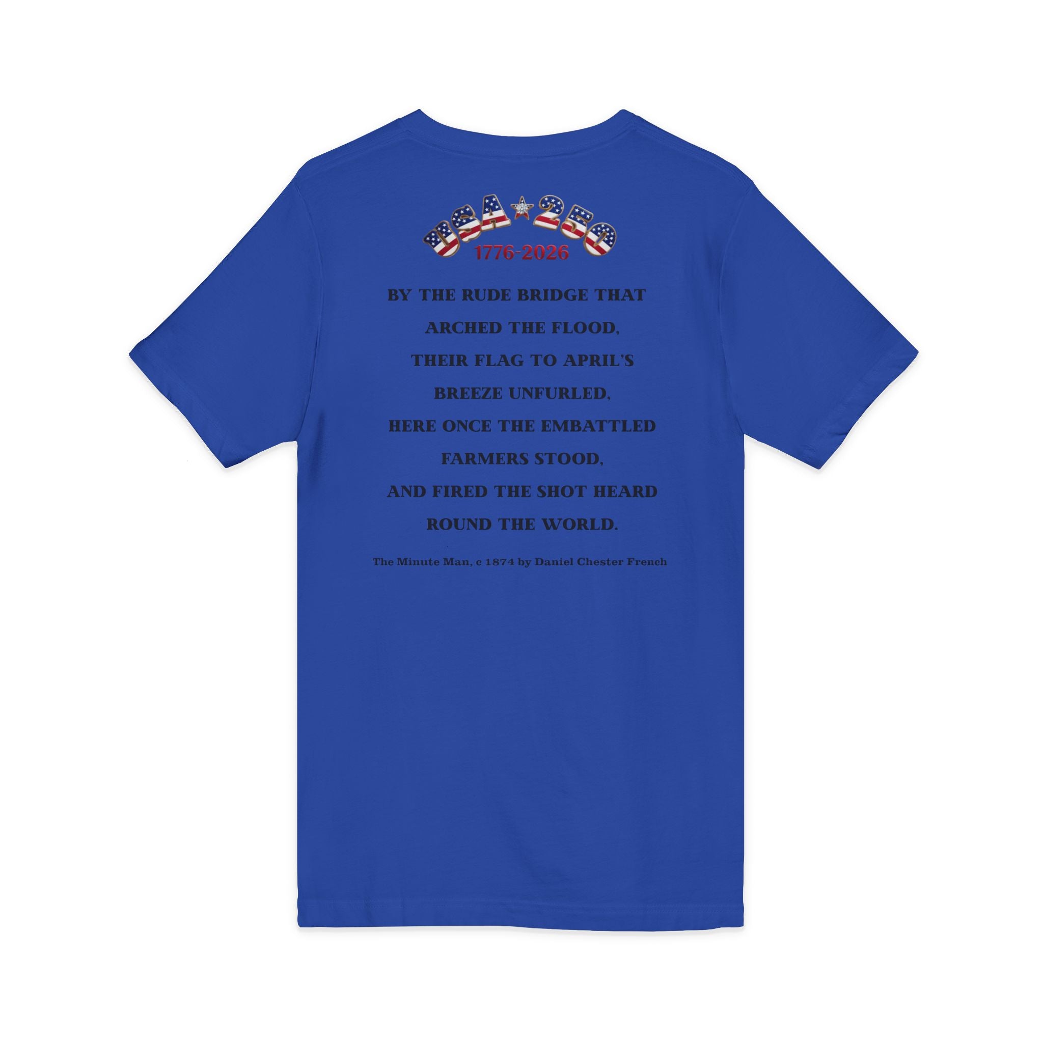 Patriot Ancestor V-Neck Tee — "Proud Descendant of a Patriot" Historical Tribute Shirt | Personalized