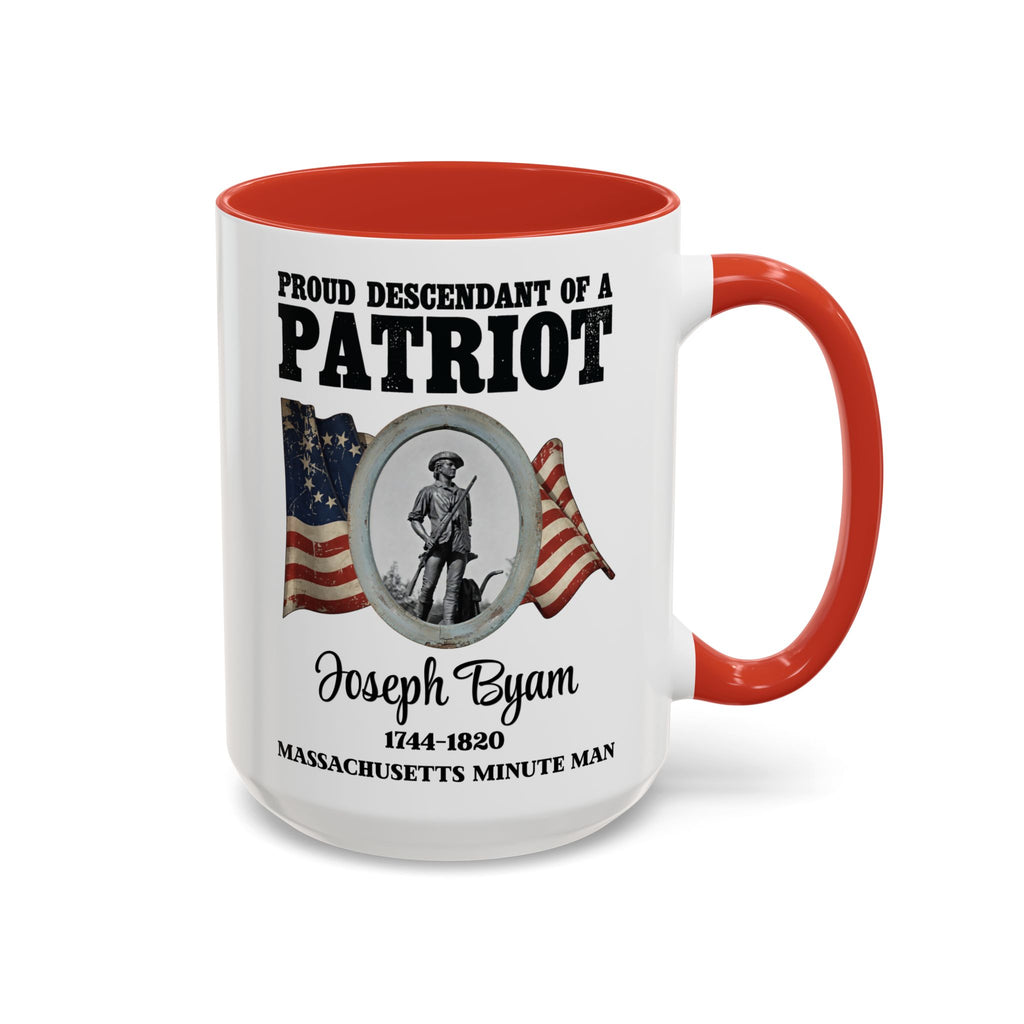 BYAM FAMILY - Patriot Descendant Coffee Mug (15oz)