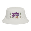 Walking Miss Daisy Puppy Bucket Hat | Floral Dog Walk Design