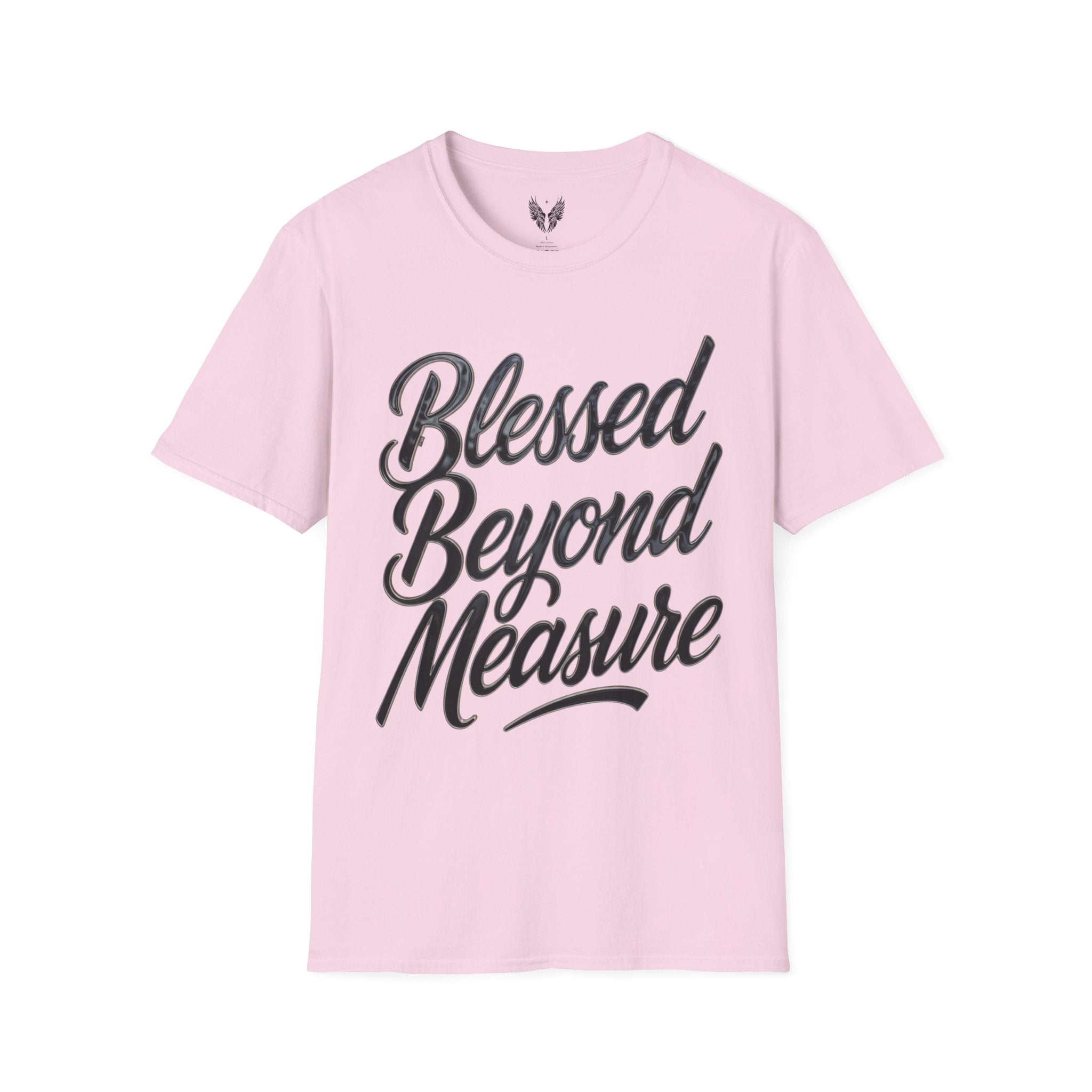 Blessed Beyond Measure Unisex Tee | Love Gratitude Faith T-Shirt