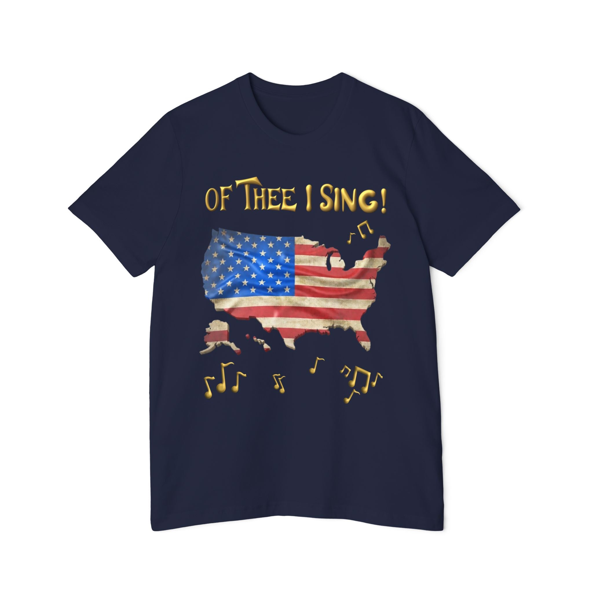 Of Thee I Sing USA 250 Unisex T-Shirt, 1776-2026 | Patriotic Tee
