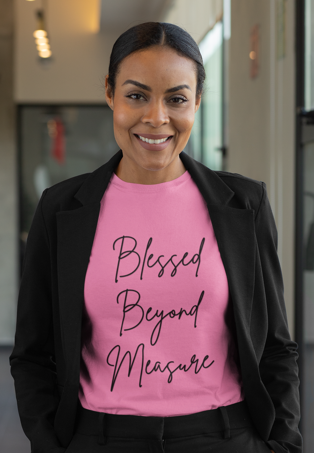 Blessed Beyond Measure Unisex Tee | Love Gratitude Faith T-Shirt