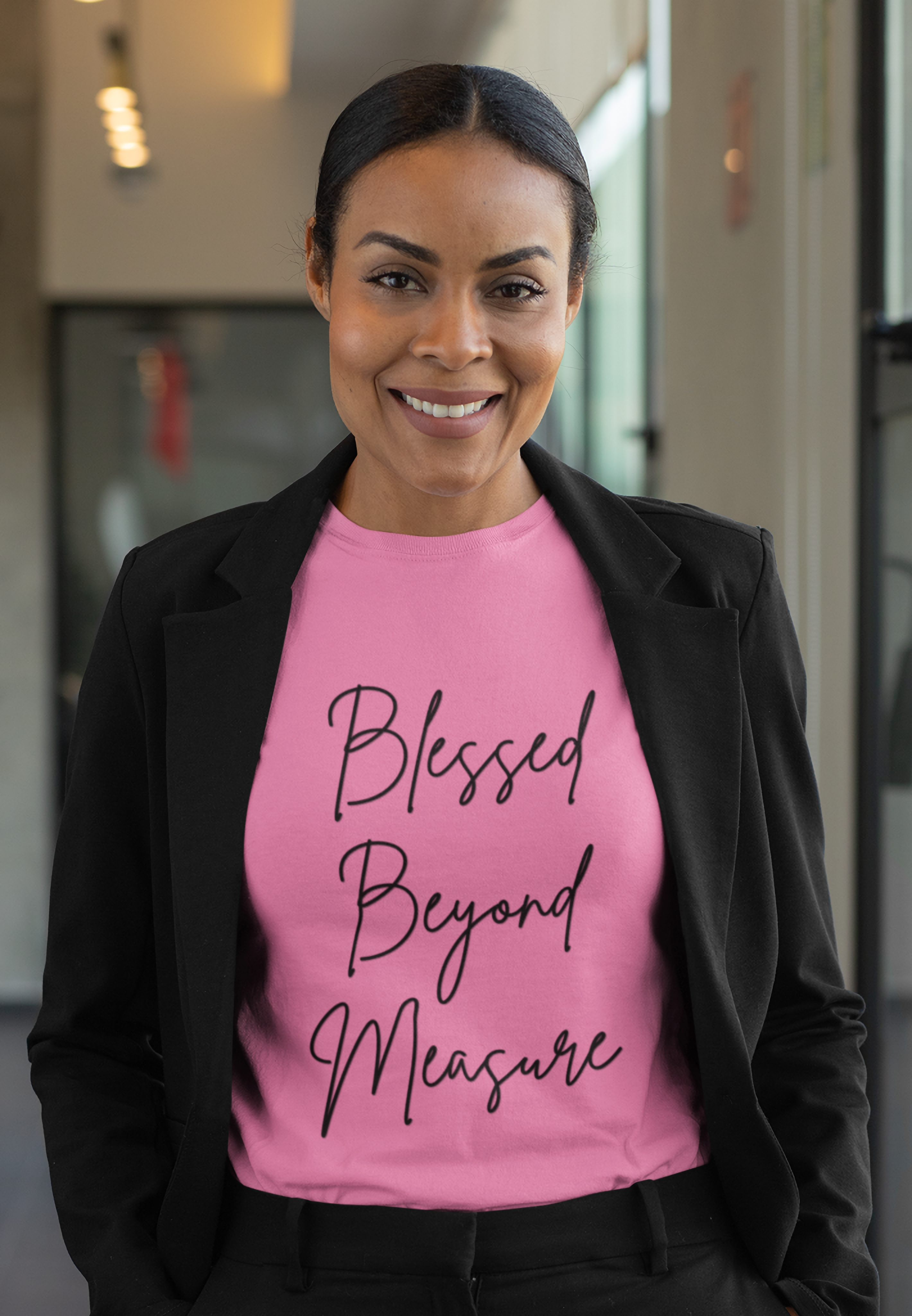 Blessed Beyond Measure Unisex Tee | Love Gratitude Faith T-Shirt