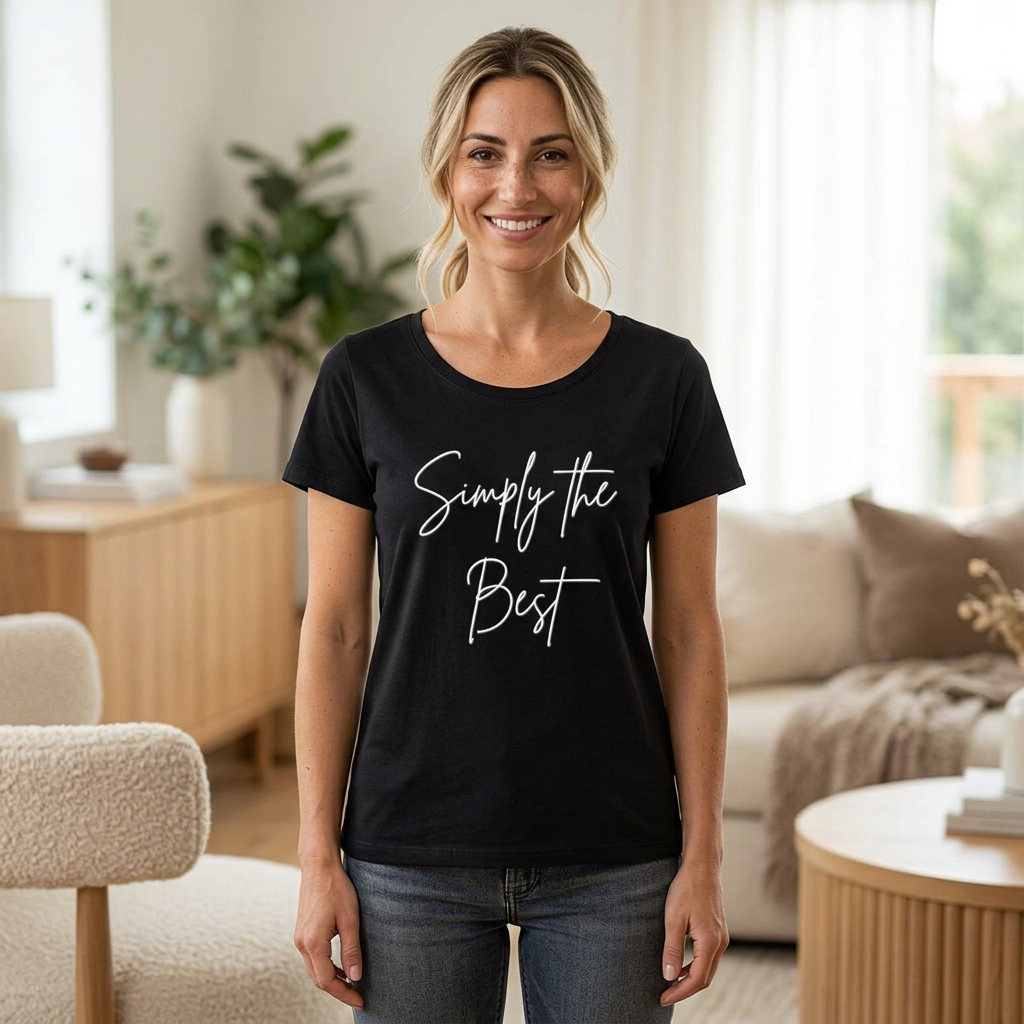 Simply The Best Tribute to Tina Turner | Women's Scoop Neck Tee