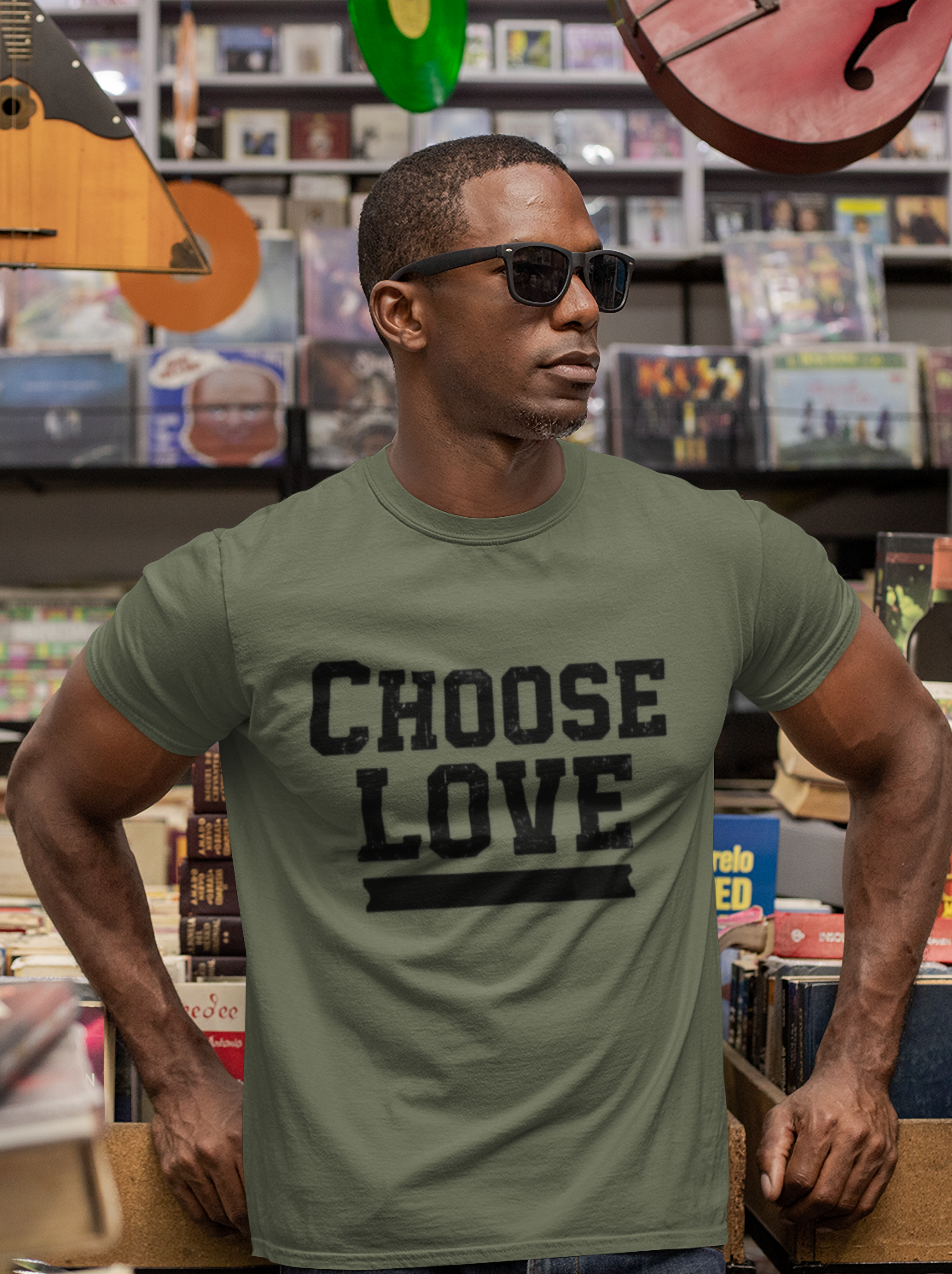 Choose Love Inspirational Unisex T-Shirt | Strong Love Message Tee