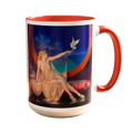 Gratitude and Peace Henry Clive Sultana 1925 Accent Coffee Mug | Inspirational Quote