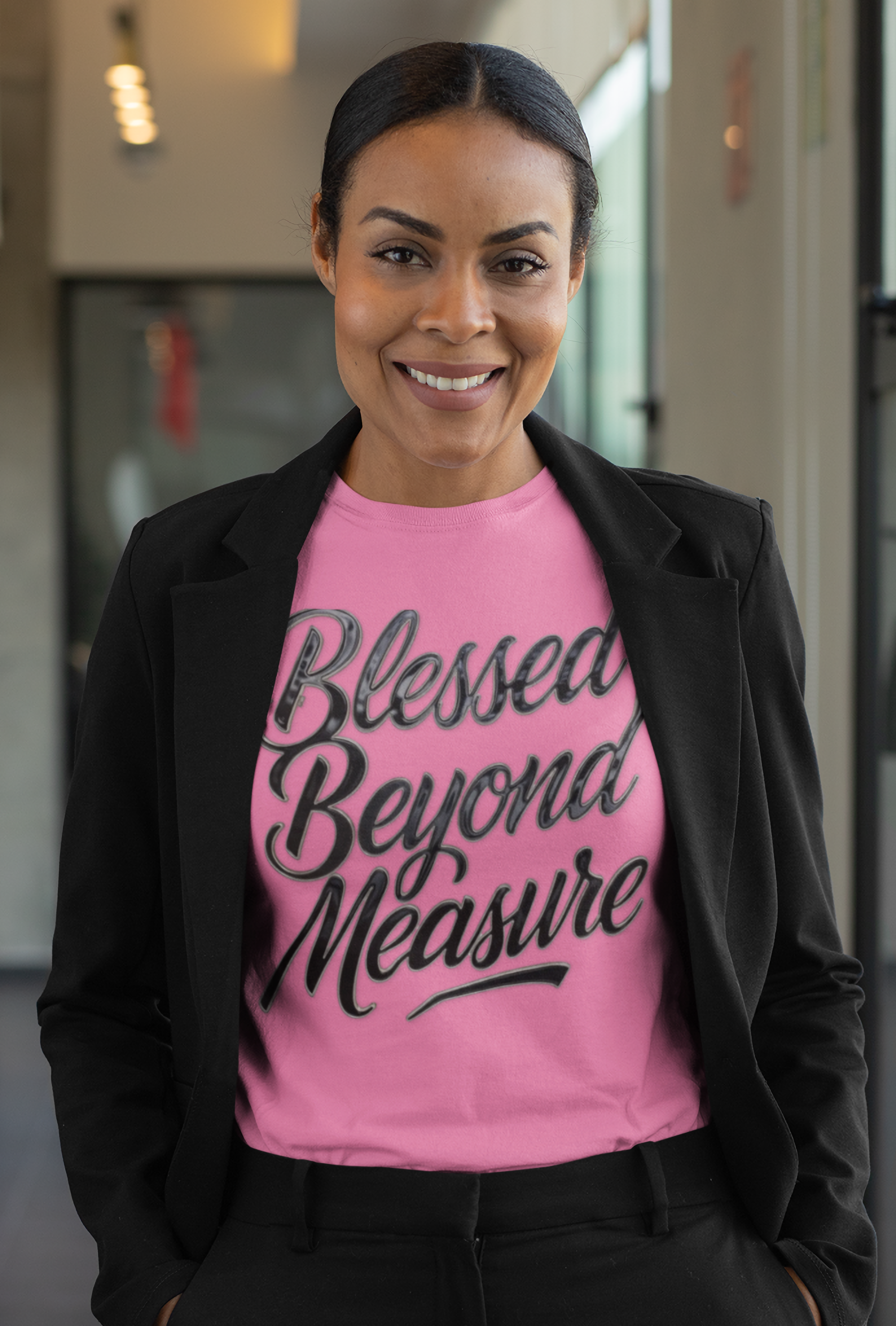 Blessed Beyond Measure Unisex Tee | Love Gratitude Faith T-Shirt