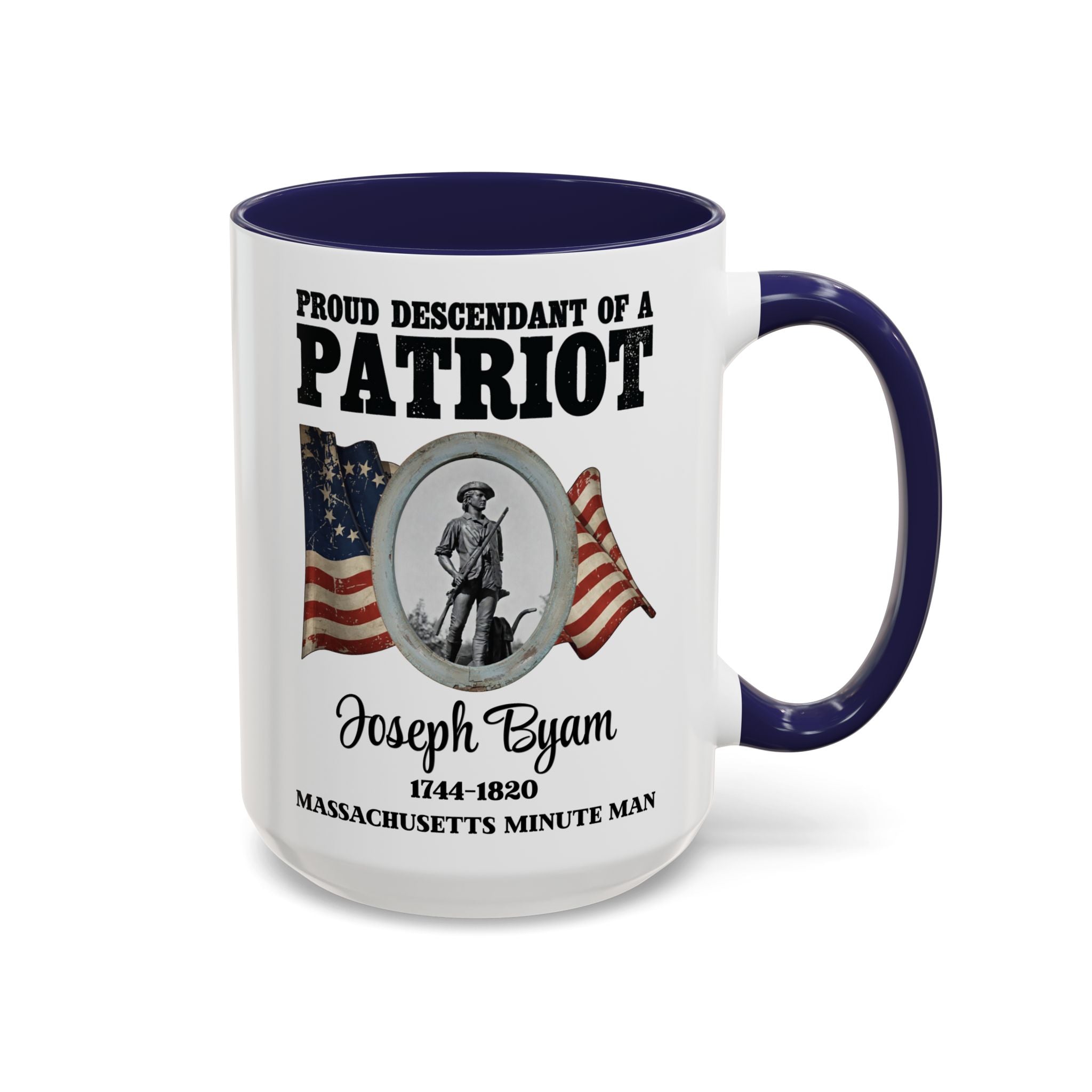 BYAM FAMILY - Patriot Descendant Coffee Mug (15oz)