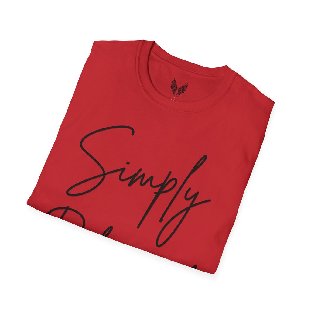 Simply Blessed Message Unisex Tee | Love, Gratitude, Faith T-Shirt