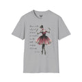 Ballet Dancer Illustration T-Shirt | Watercolor Ballerina | Ted Shawn Quote