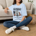 Proud Descendant of a Patriot Unisex T-Shirt | USA 250 Tribute, Personalized, Minute Man Tribute on Back