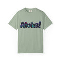 Aloha! Wave Lettering T-Shirt | Hawaiian Surf Graphic Tee