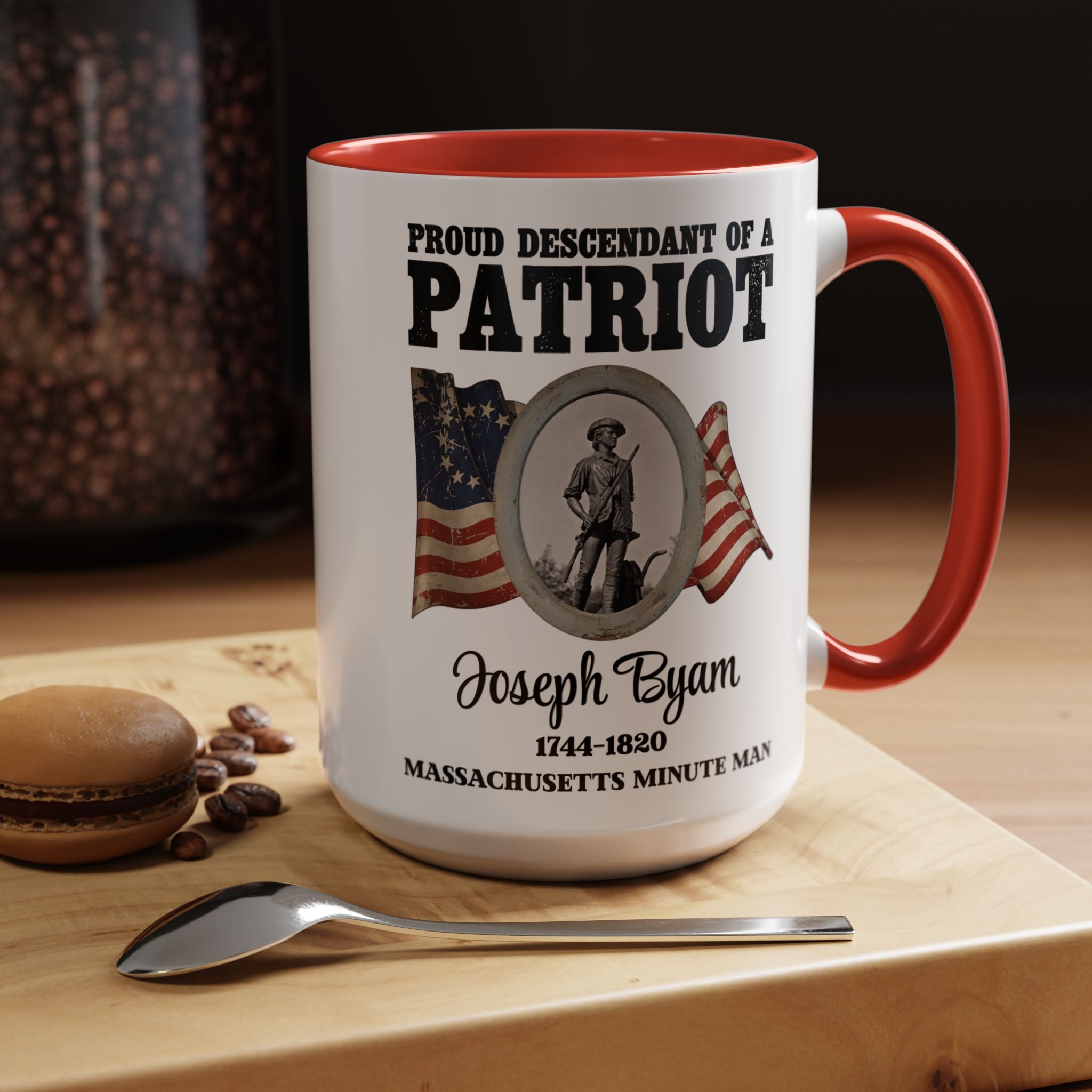 BYAM FAMILY - Patriot Descendant Coffee Mug (15oz)