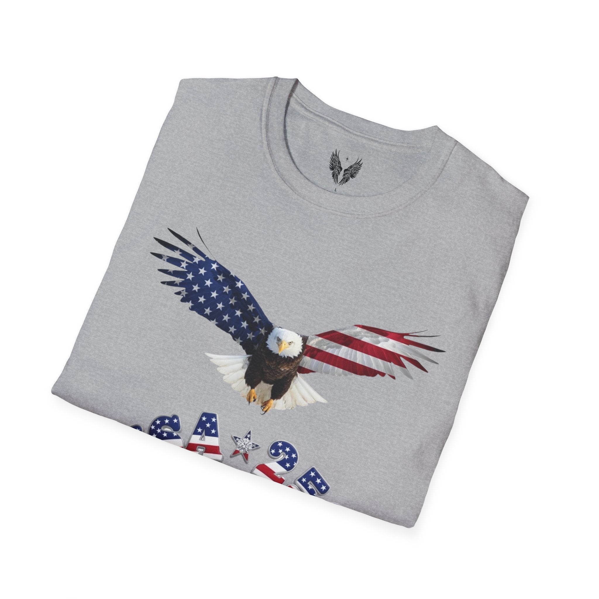 American Flag Eagle Unisex T-Shirt | Patriotic 1776-2026 Design, USA 250 Tribute