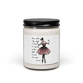 Ballet Dancer Illustration Candle 9oz Soy Candle | Scented Jar | Ted Shawn Dance Quote
