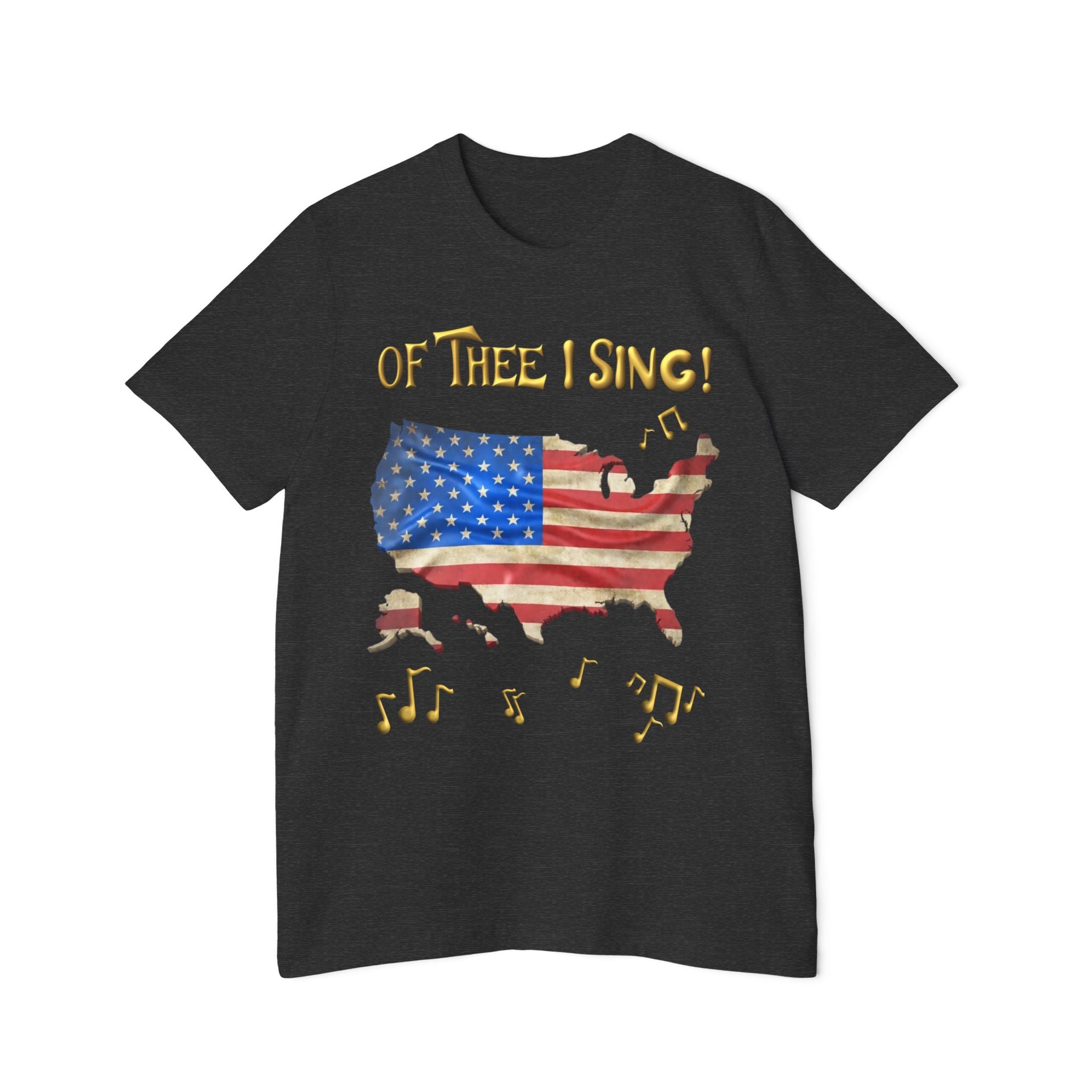 Of Thee I Sing USA 250 Unisex T-Shirt, 1776-2026 | Patriotic Tee