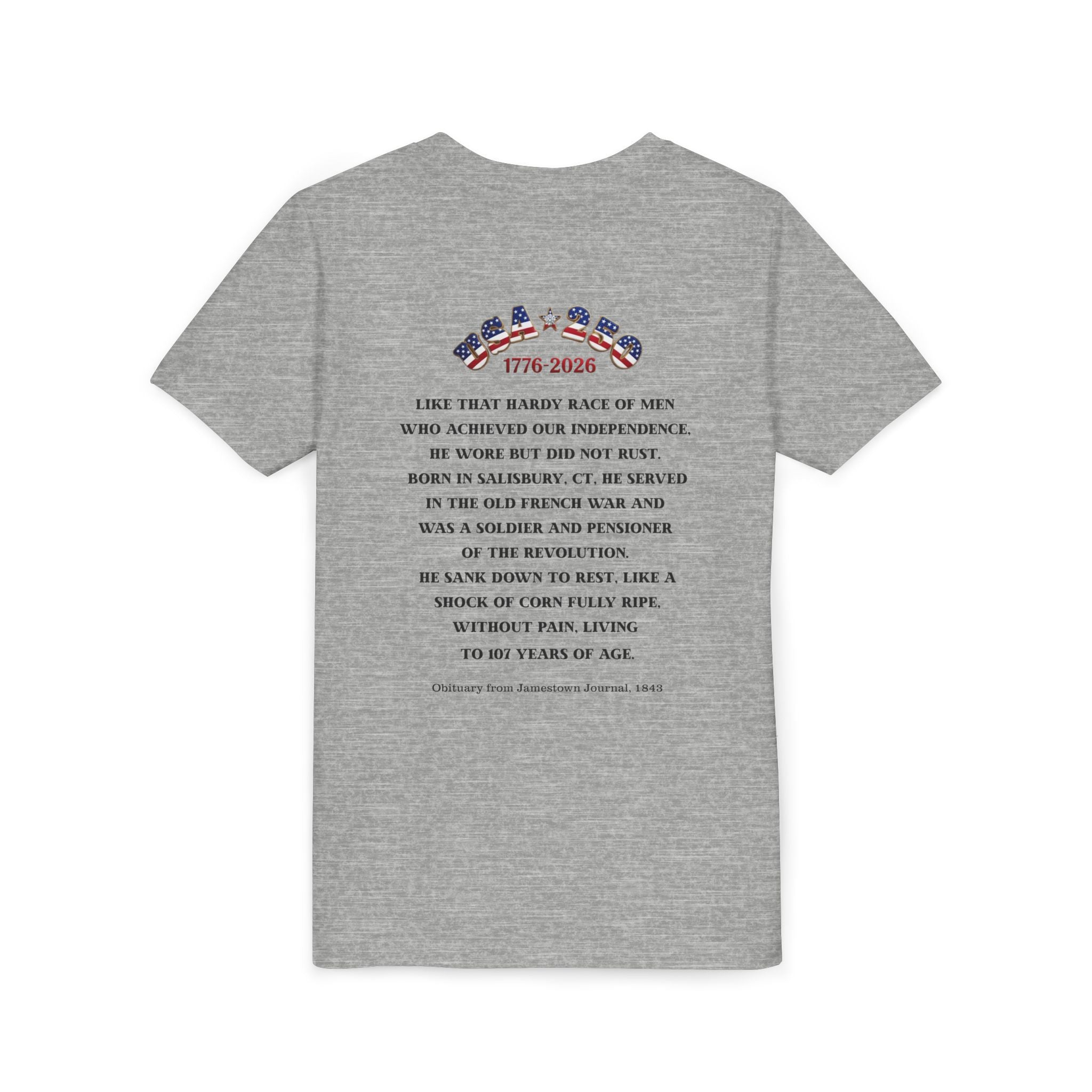 OWENS FAMILY with authentic obituary - Proud Descendant of a Patriot Unisex Kids Tee | Revolutionary Soldier, American Flag