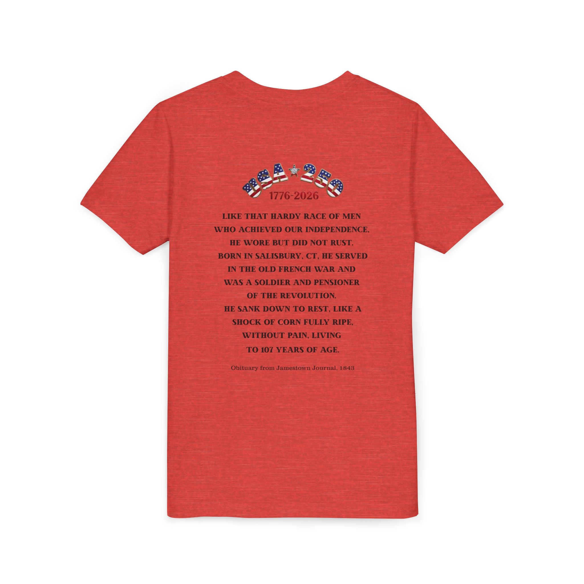 OWENS FAMILY with authentic obituary - Proud Descendant of a Patriot Unisex Kids Tee | Revolutionary Soldier, American Flag