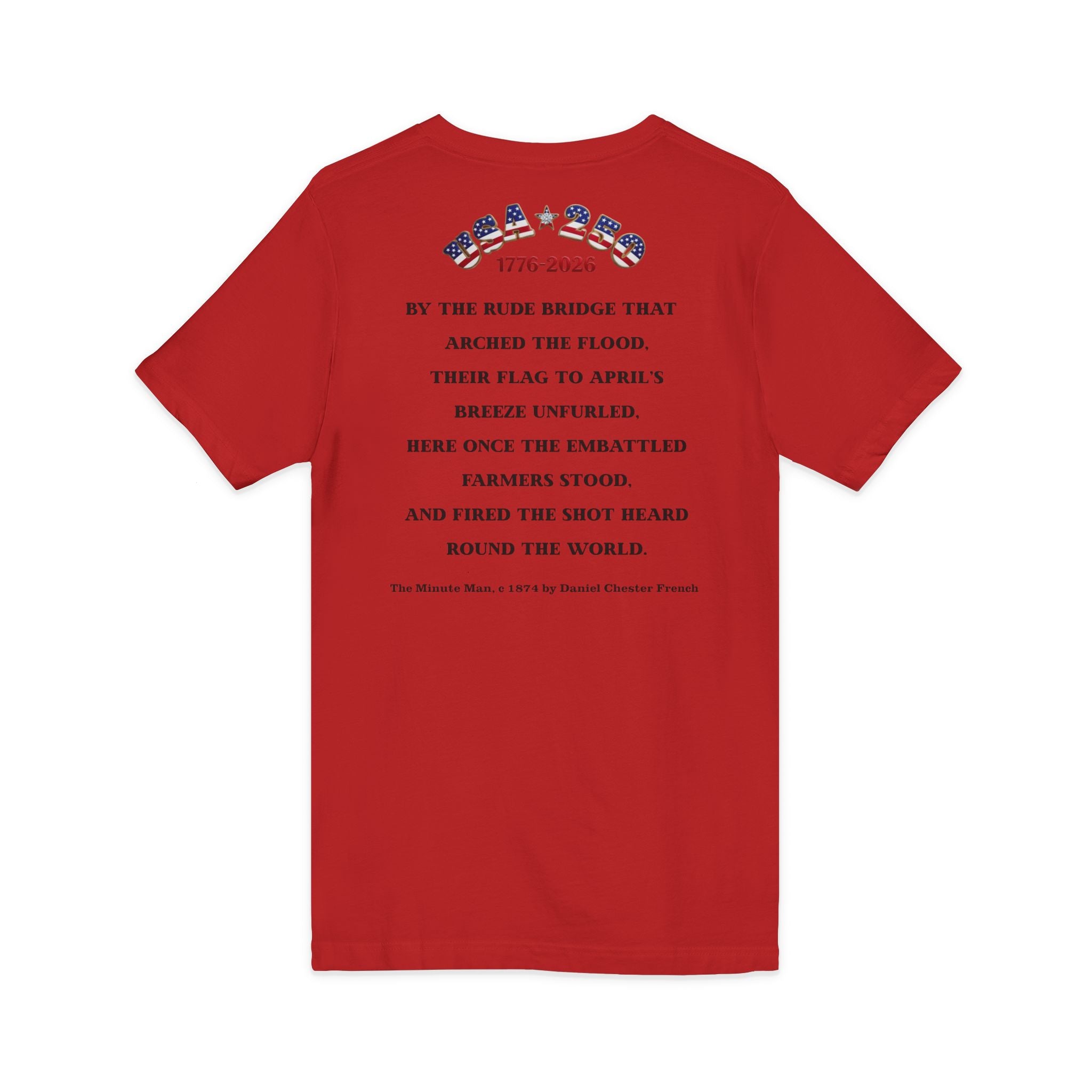 Patriot Ancestor V-Neck Tee — "Proud Descendant of a Patriot" Historical Tribute Shirt | Personalized