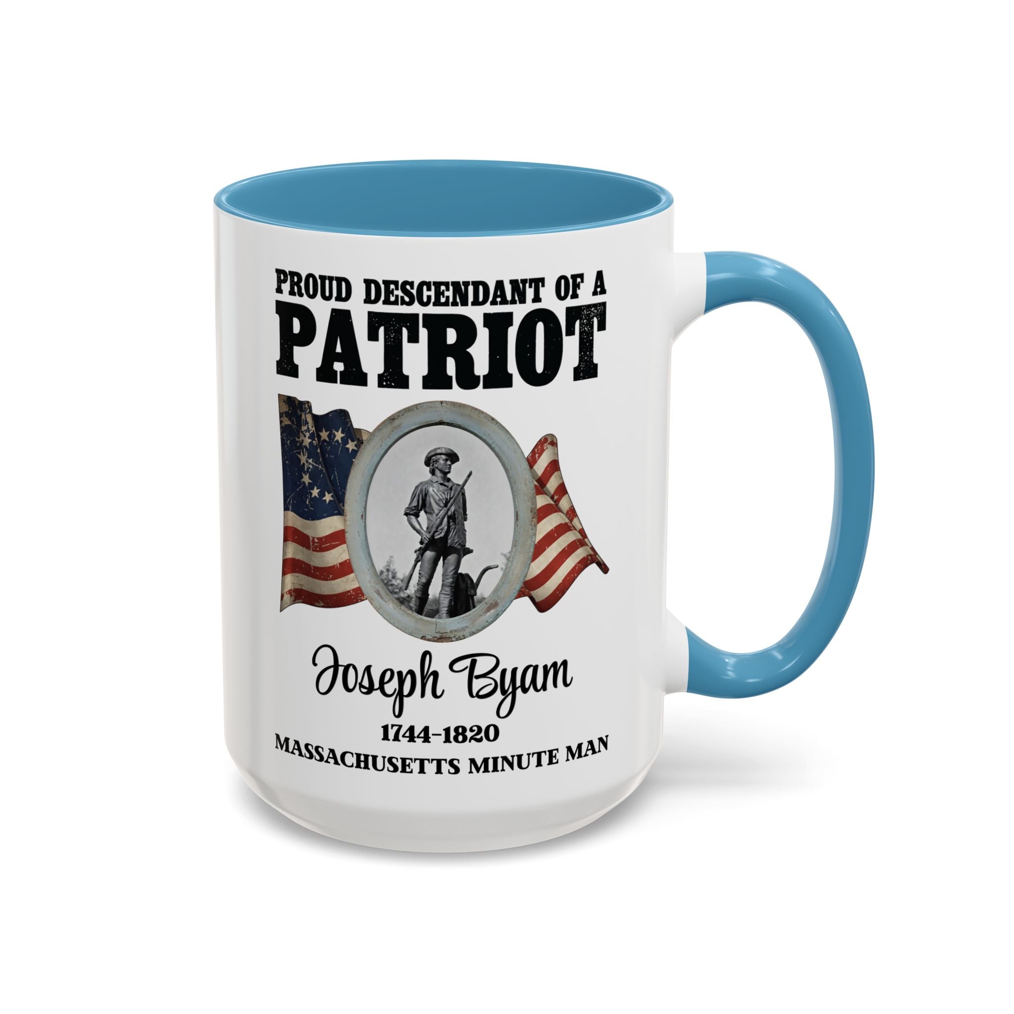 BYAM FAMILY - Patriot Descendant Coffee Mug (15oz)