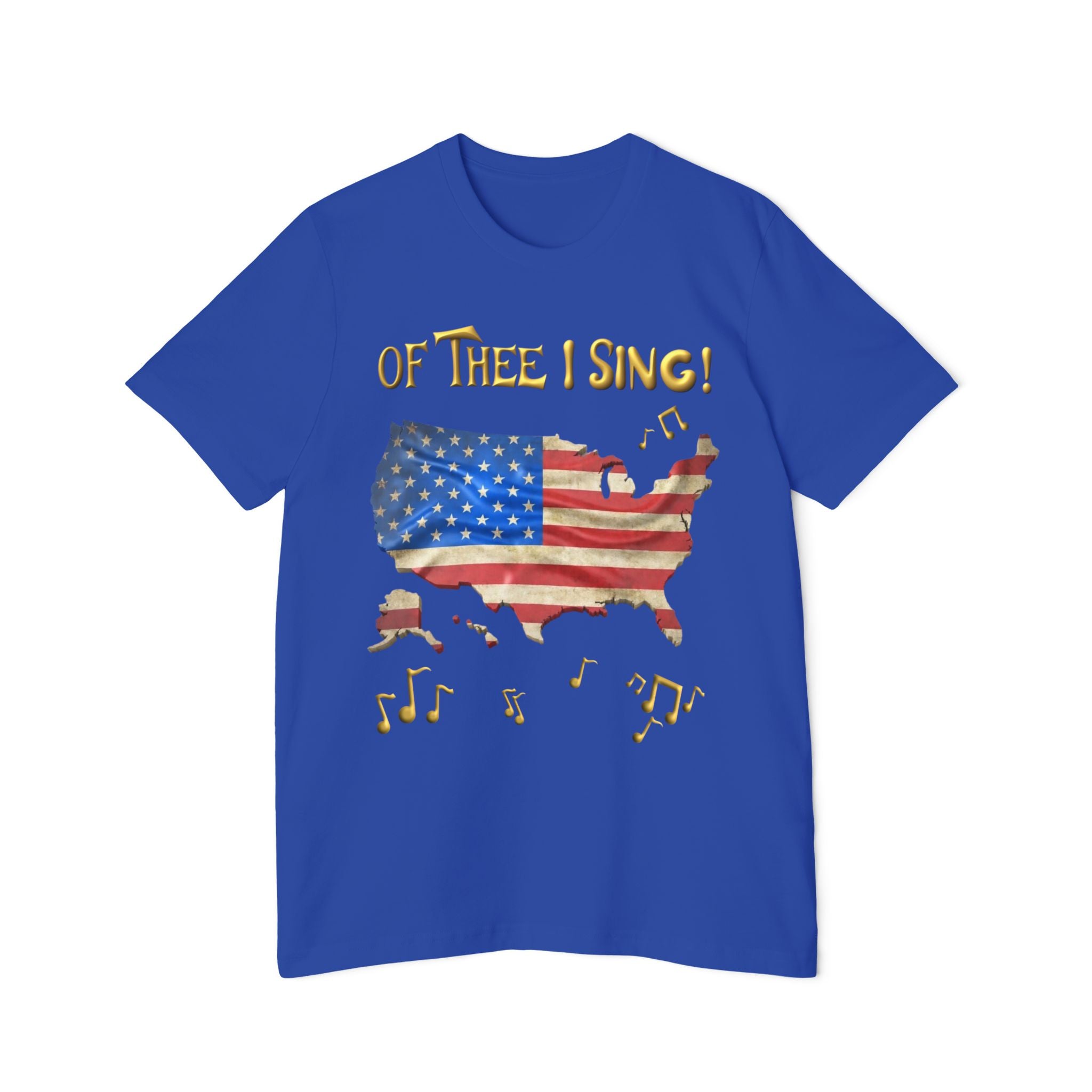 Of Thee I Sing USA 250 Unisex T-Shirt, 1776-2026 | Patriotic Tee